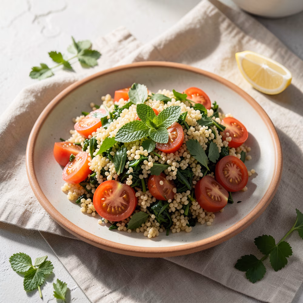 Ensalada fresca de tabulé