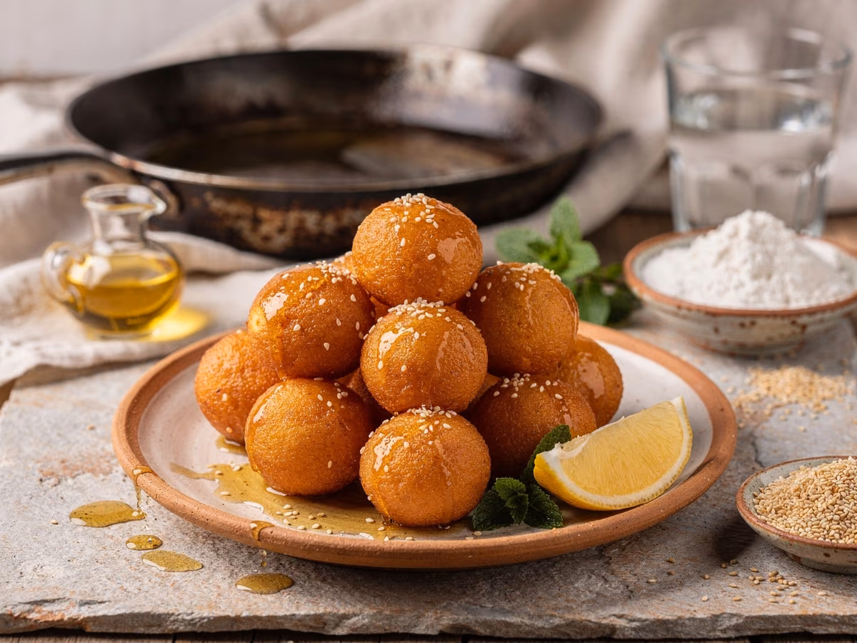 Buñuelos Dorados Luqaimat