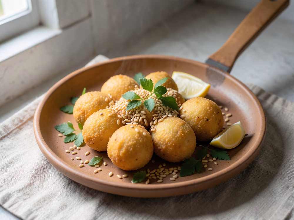 Buñuelos Dorados Luqaimat
