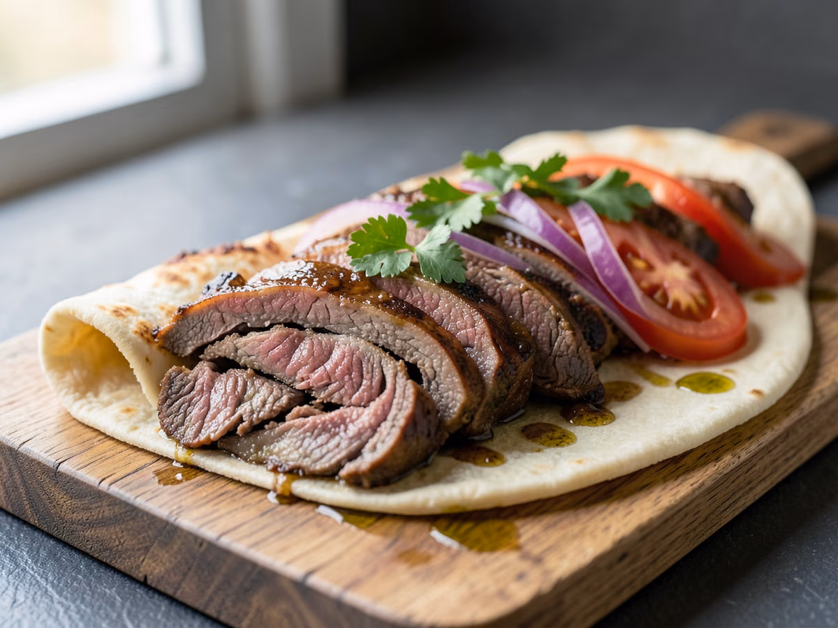 Shawarma de ternera
